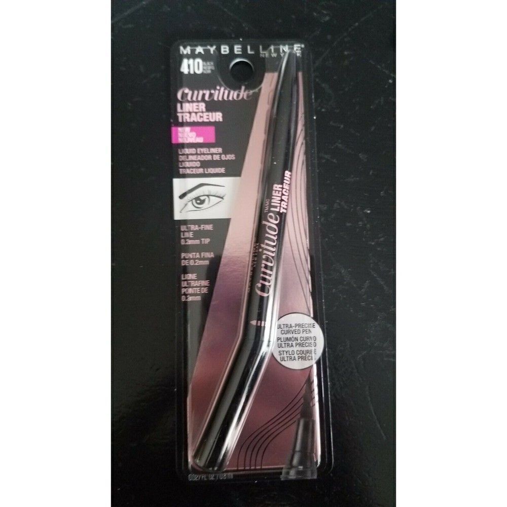 #410 Black Maybelline Curvitude Eyeliner 0.027 oz.